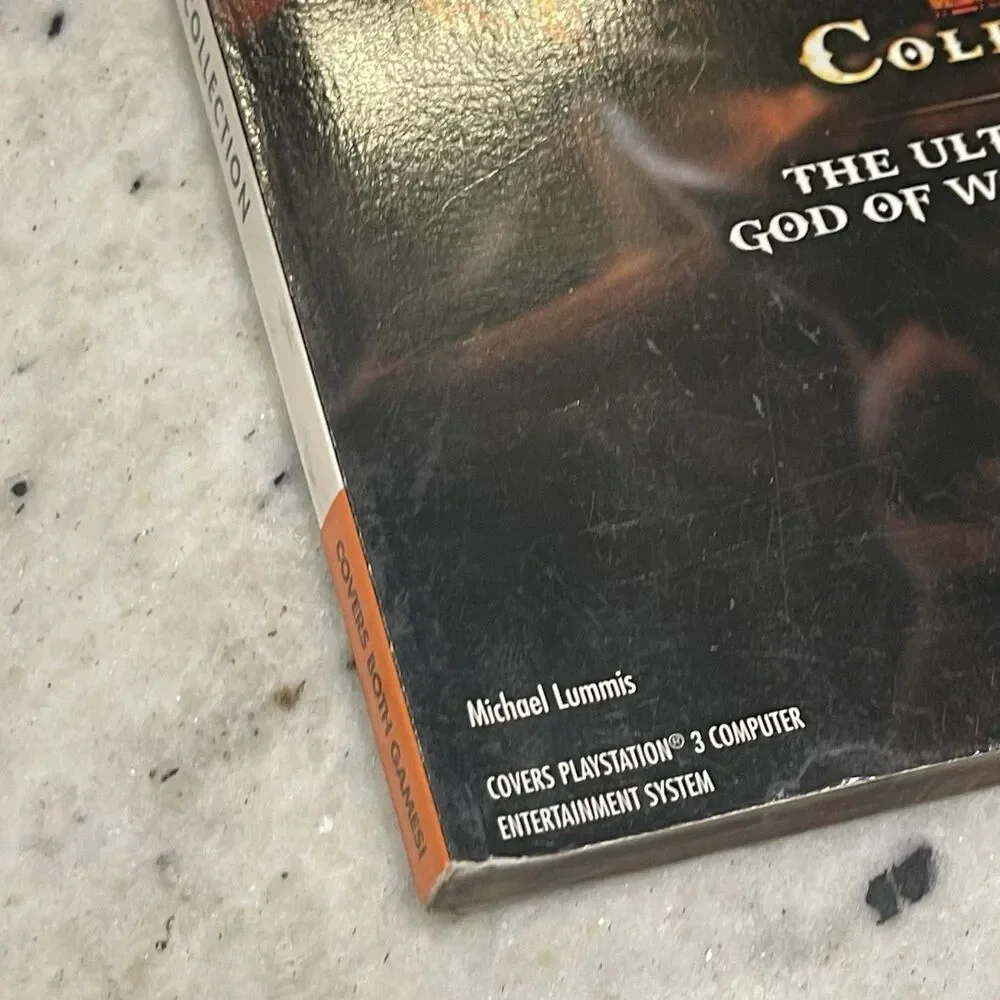 God Of War I & II Collection Book Game PS3, Brady Games Official Strategy Guide